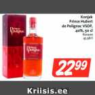 Allahindlus - Konjak Prince Hubert de Polignac VSOP, 40%, 50 cl