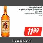 Allahindlus - Muu piiritusjook Captain Morgan Spiced Gold, 35%, 70 cl