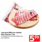 Allahindlus - Jahutatud BBQ sea-valikribi
Nõo Lihavürst, 1 kg
