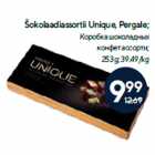 Allahindlus - Šokolaadiassortii Unique, Pergale;

253 g