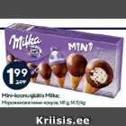 Mini-koonusjäätis Milka;
 141 g