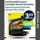 Kanaliha šašlõkk jogurtimarinaadis
Alavere Lihameister;
700 g