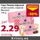 Fazer Domino küpsised 