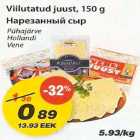 Магазин:Maxima,Скидка:Нарезанный сыр