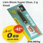 Allahindlus - Liim Bison Super Glue