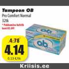 Allahindlus - Tampoon OB
Pro Comfort Normal
32tk