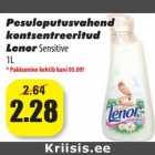 Pesuloputusvahend
kontsentreeritud
LenorSensitive
1L