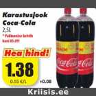 Allahindlus - Karastusjook
Coca-Cola 
2,5L