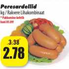 Allahindlus - Peresardellid
kg / Rakvere Lihakombinaat