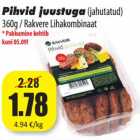 Магазин:Grossi,Скидка:Стейки с сыром (охлажденные)
360г / Rakvere Lihakombinaat