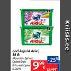 Geel-kapslid Ariel, 38 tk