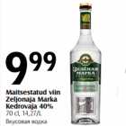 Allahindlus - Maitsestatud viin
Zeljonaja Marka
Kedrovaja 40%
70 cl