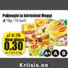 Puljongid ja kiirtoidud Maggi