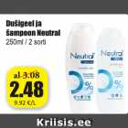 Allahindlus - Dušigeel ja šampoon Neutral