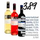 Hispaania kaitstud päritolunimetusega vein Gran castillo, 0,75 l