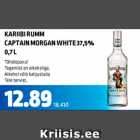 KARIBI RUMM CAPTAIN MORGAN WHITE