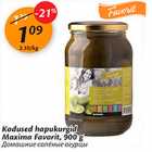 Allahindlus - Kodused hapukurgid Maxima Favorit, 900 g