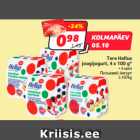 Tere Hellus
joogijogurt, 4 x 100 g*