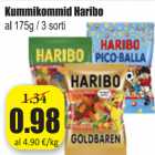 Allahindlus - kummikommid Haribo