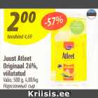 Juust Atleet Originaal 26%, viilutatud