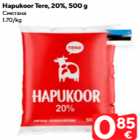 Allahindlus - Hapukoor Tere, 20%, 500 g