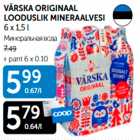 VÄRSKA ORIGINAAL LOODUSLIK MINERAALVESI