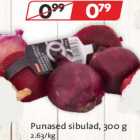 Punased sibulad, 300 g