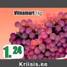 Allahindlus - Viinamari 1 kg