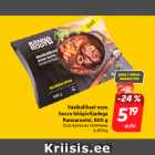 Vasikalihast osso
bucco köögiviljadega
Rannarootsi, 800 g