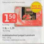 Krabimaitselised pulgad Lumekrabi Vici, 120 g