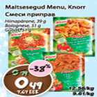 Maitsesegud Menu Knorr