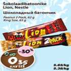 šokolaadibatoonike Lion Nestle