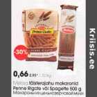 Melissa täisterajahu makaronid Реnnе Rigate või Spagette 500 g