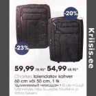 oochorters
loiendotov kohver
60 cm чбi 50 сm, 'l tk