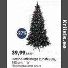 Lumine käbidеga kunstkuusk,l80 сm, 1 tk