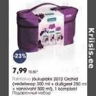Рalmalive jõulupakk 20I2 Orchid (vedelseep 300 ml + dušigeel 250 ml + vannivaht 500_ml), l komplekt