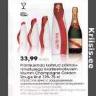 Alkohol - Prаntsusmaa kaitstud päritolunimetusega 
kvaliteetvahuvein Mumm Champagne Соrdоn Rouge Brut 12% 75 сl