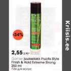 Garniеr juukselakk Fruсtis Style Finish & Hold  Extreme Strong 250 ml