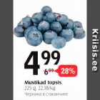 Allahindlus - Mustikad topsis 225 g