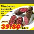 Täissuitsuvorst pipramantlis