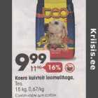 Koera kuivtoit loomalihaga, Teo, 15 kg