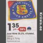 Juusti Hiirte 25,2%, viilutatud, Estover, 200 g