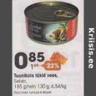 Магазин:Selver,Скидка:Кусочки тунйа в воде