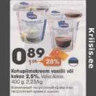 Allahindlus - Коhuрiimakrееm vanilli või kakao 2,5%, Valio Аlma,
400 g