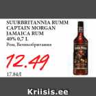 Allahindlus - SUURBRITANNIA RUMM
CAPTAIN MORGAN
JAMAICA RUM