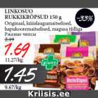 LINKOSUO
RUKKIKRÕPSUD 150 g