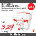 RAFFAELLO
KOMMIKARP 230 g