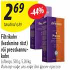Filtrikohv või presskannukohv