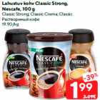 Allahindlus - Lahustuv kohv Classic Strong,
Nescafe, 100 g

