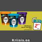 Jäätis Breyers,
500 ml / 264-266 g